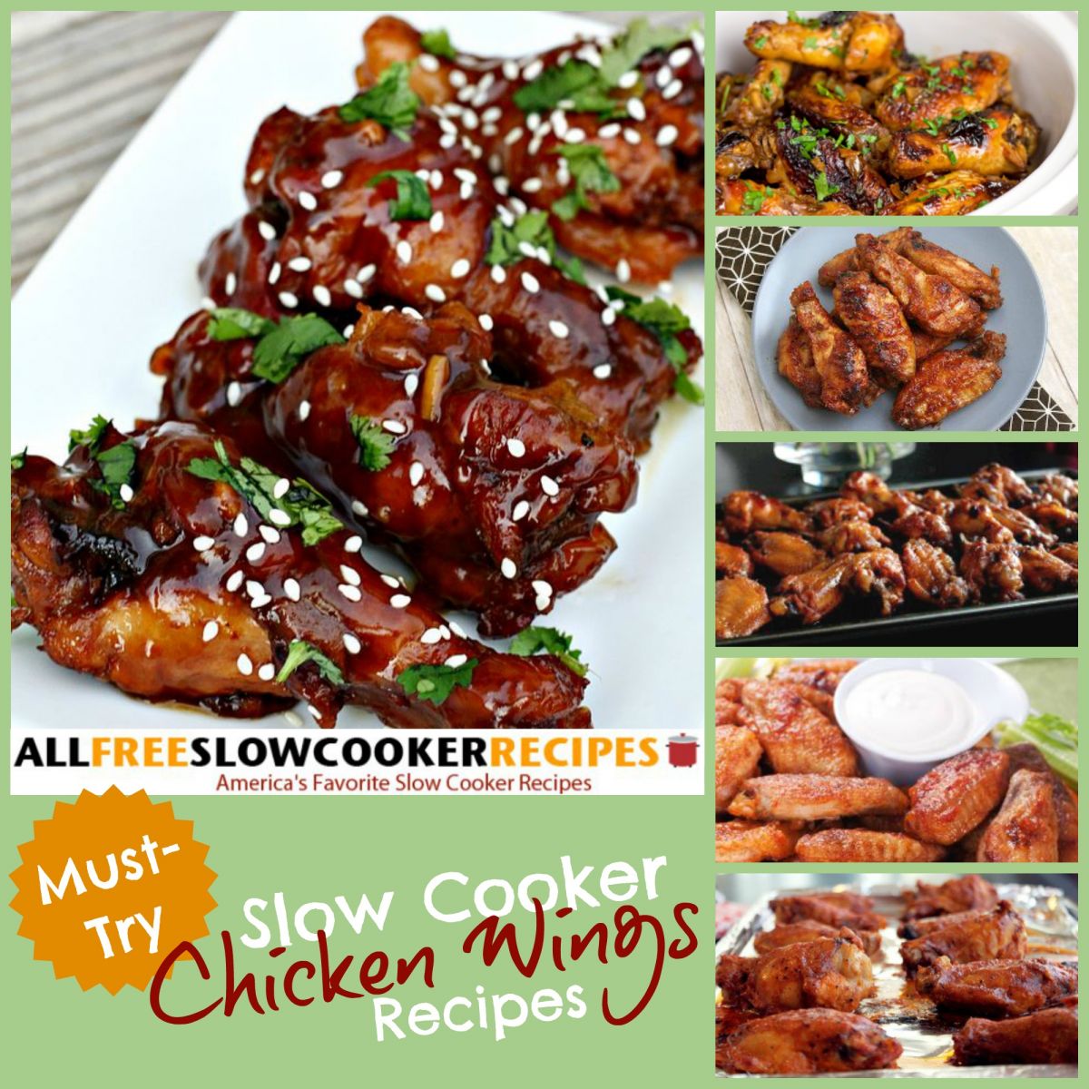 10 Easy Slow Cooker Chicken Wings Recipes